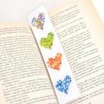 Laminated bookmark - rainbo..