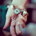 Bracelet with cupcakes, don..