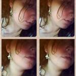 Paper butterflies earrings ..